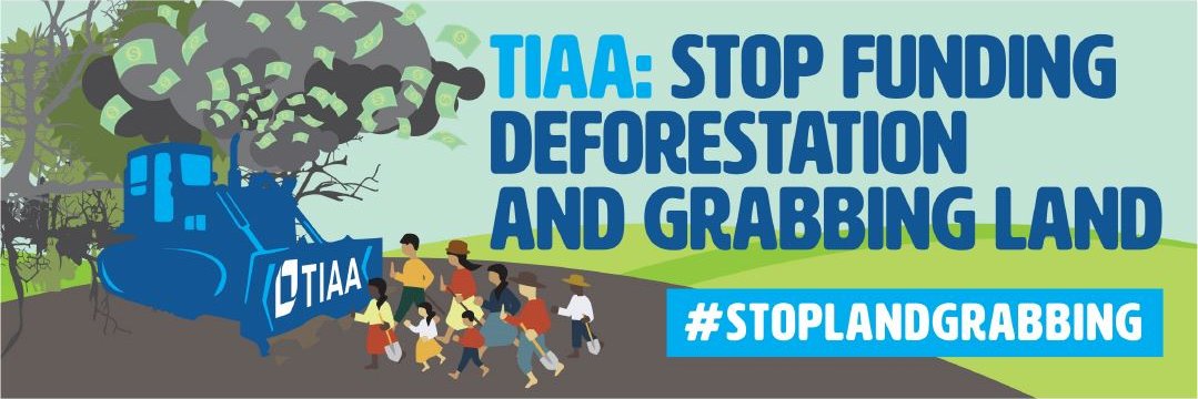 Stop Land Grabs banner