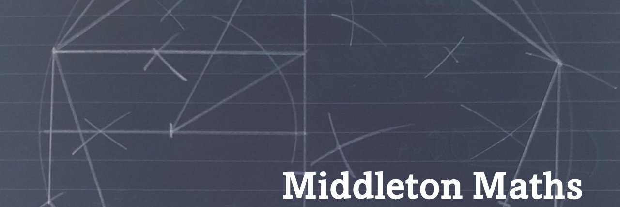 Middleton Maths banner