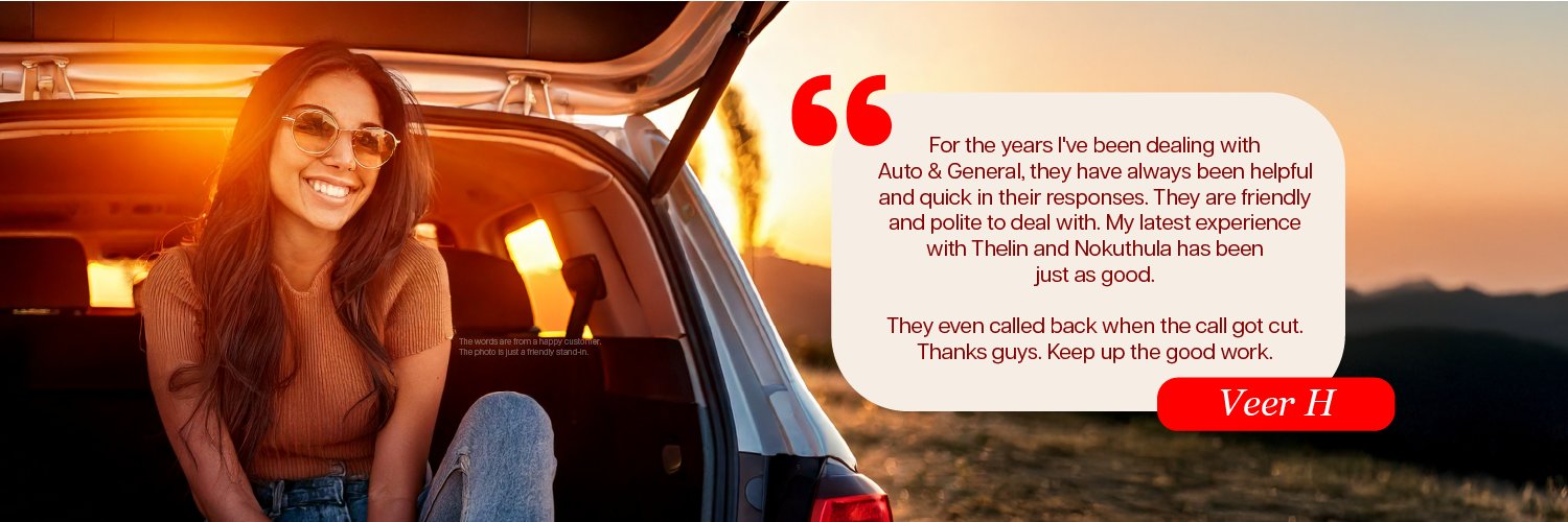 Auto & General's banner