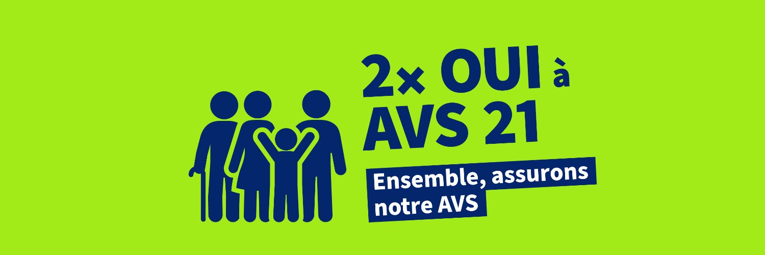 Alliance 2x Oui à AVS 21 banner