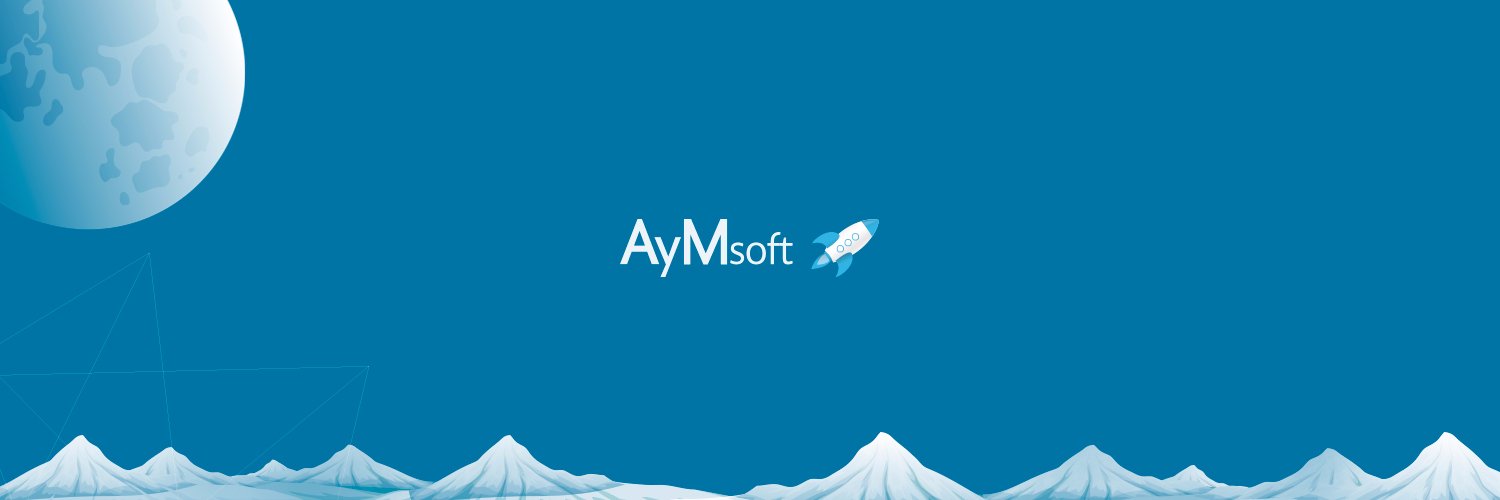 aymsoft's profile banner image