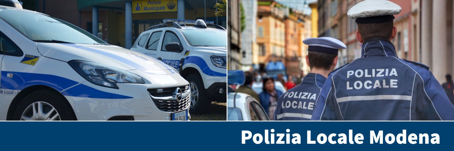 Polizia Locale Modena banner