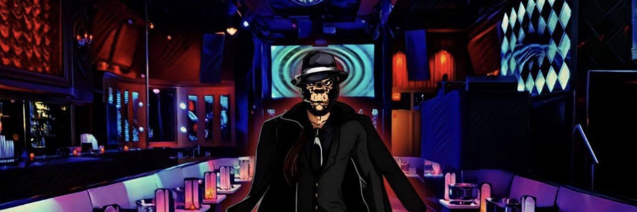 MILLIONAIRE’S APE CLUB banner