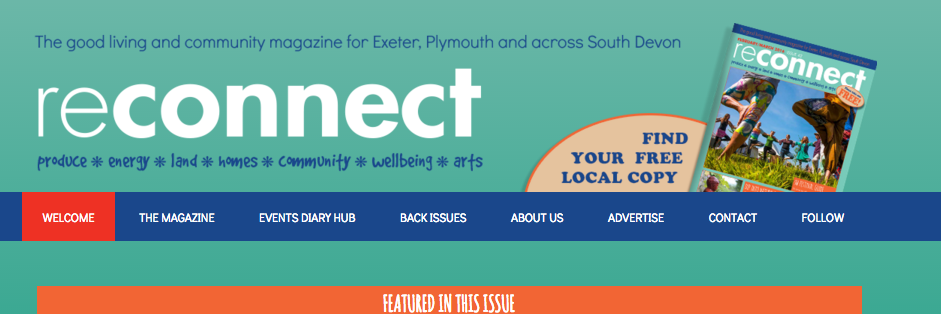 Reconnect Magazine banner