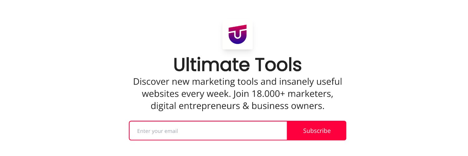 Ultimate Tools banner