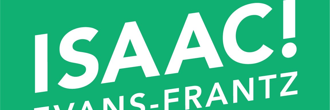 Isaac for Vermont banner