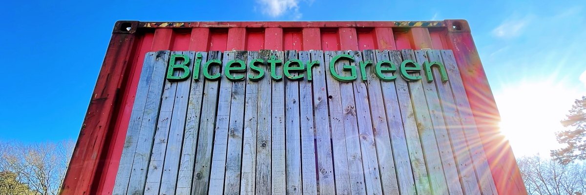Bicester Green banner