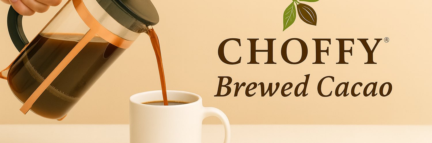 Choffy Brewed Cacao banner