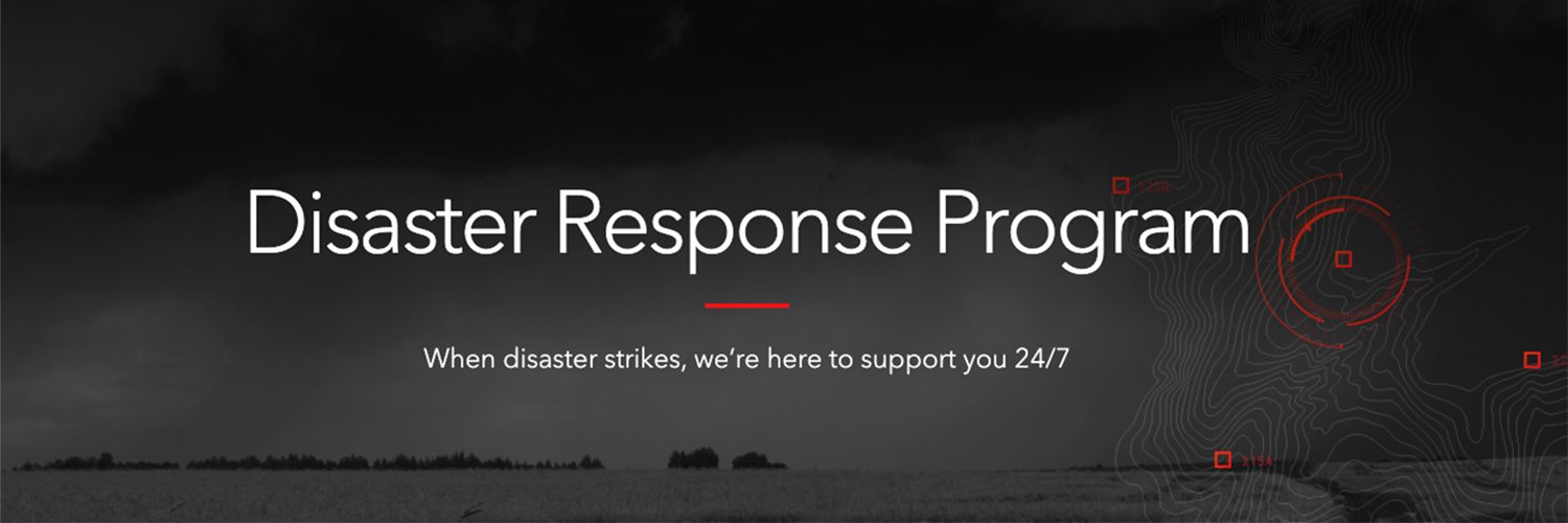 Esri Disaster Response Program Profile Banner