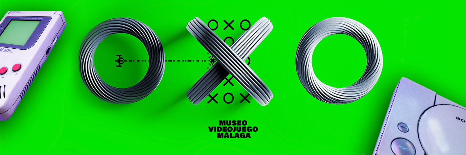 OXO Museo del Videojuego Málaga's banner