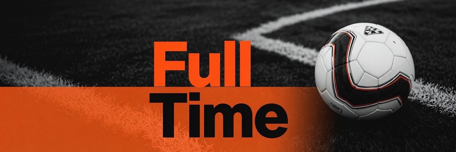 FULL TIME ⚽️ banner