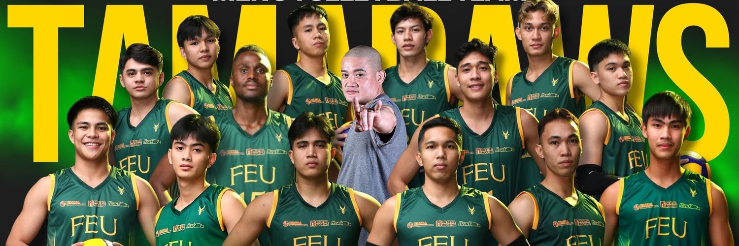 FEU Tamaraws Spikers banner