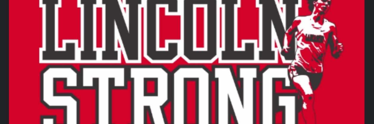 Lancaster track and field banner