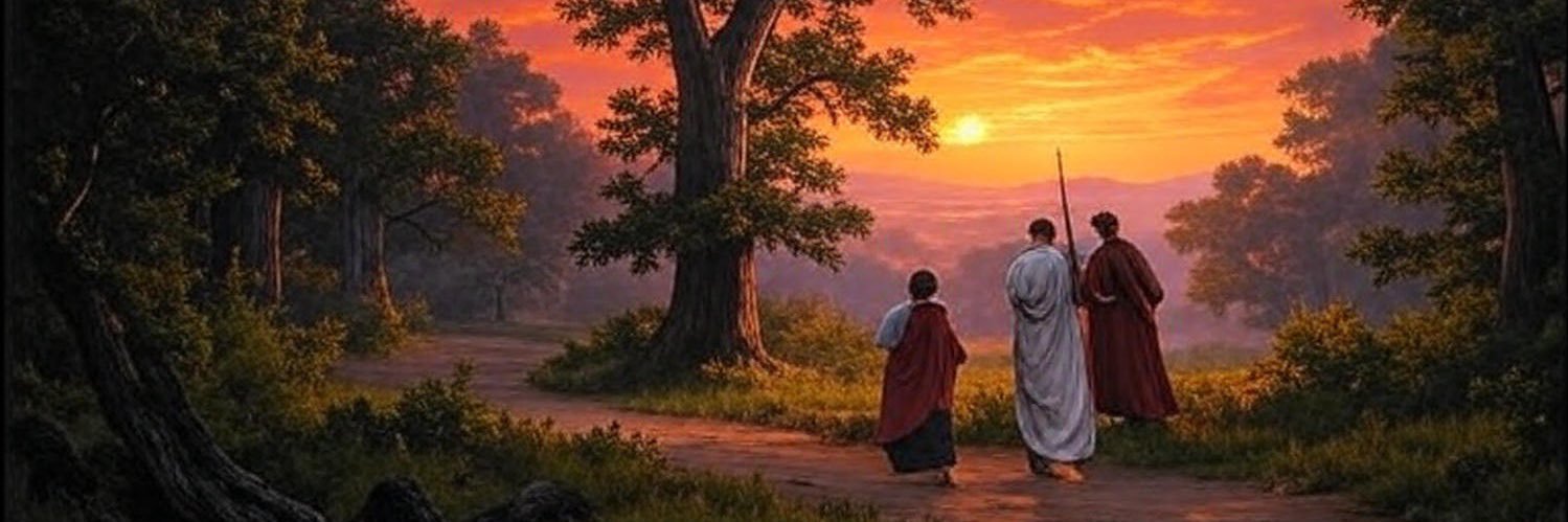 EmmausHoppas המשיח הוא אדון banner