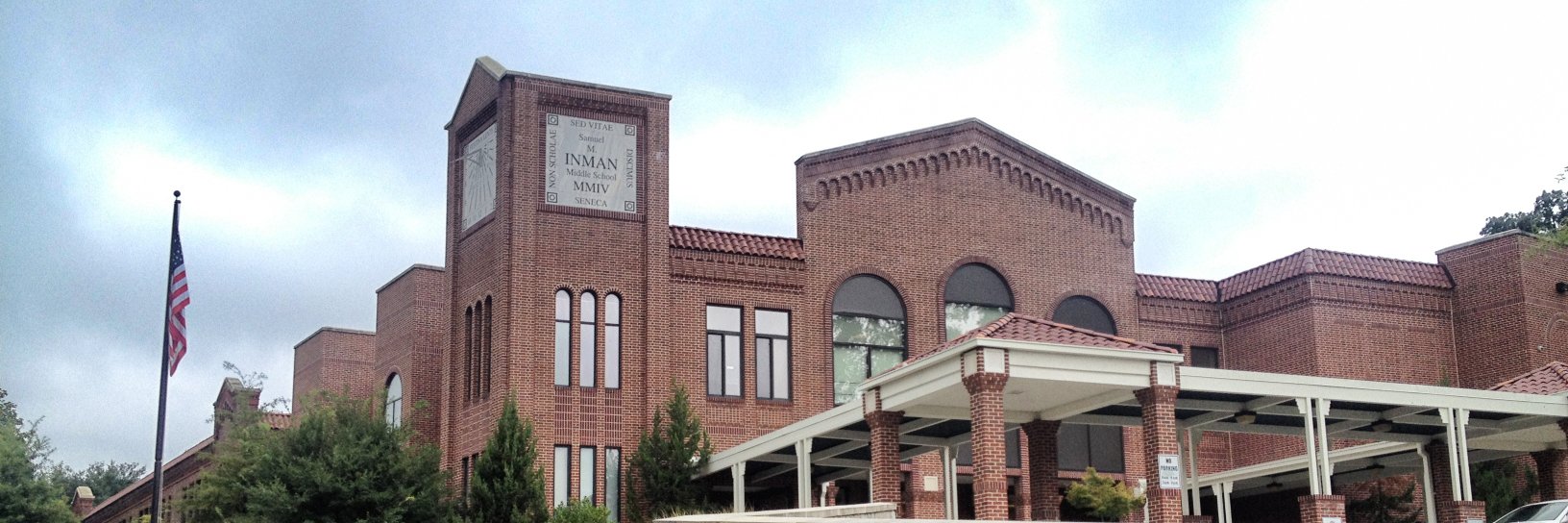 Inman Middle School banner