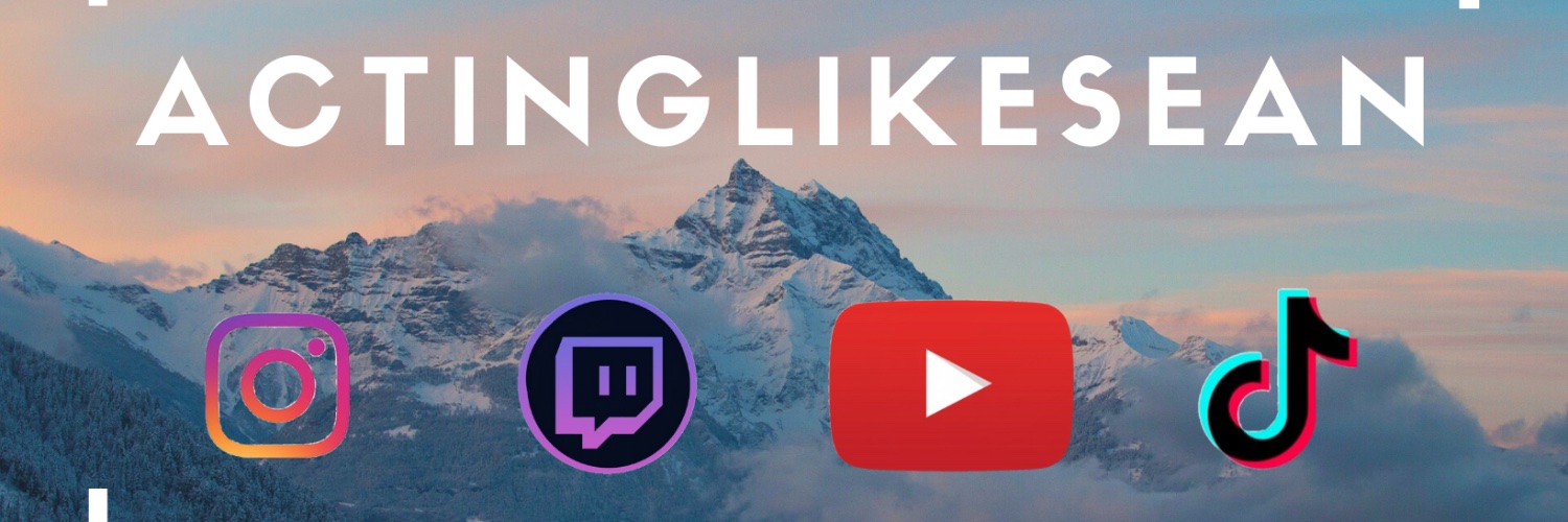 ActinglikeSean's profile banner image