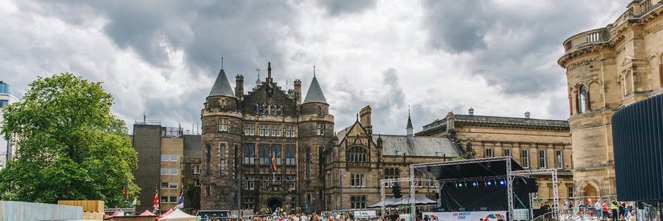 Edinburgh University Students' Association's banner