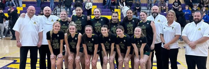 NHS Girls Basketball's banner