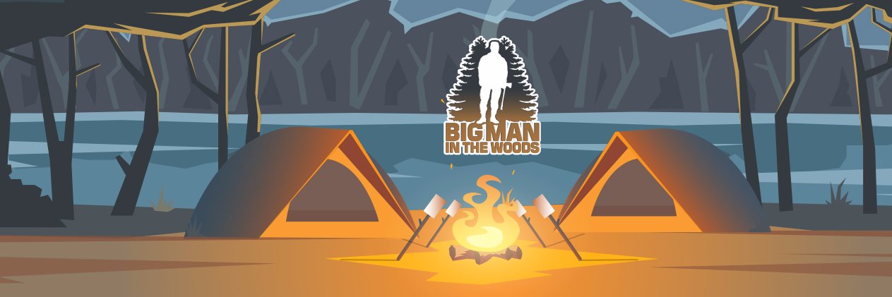 Big Man in the Woods banner