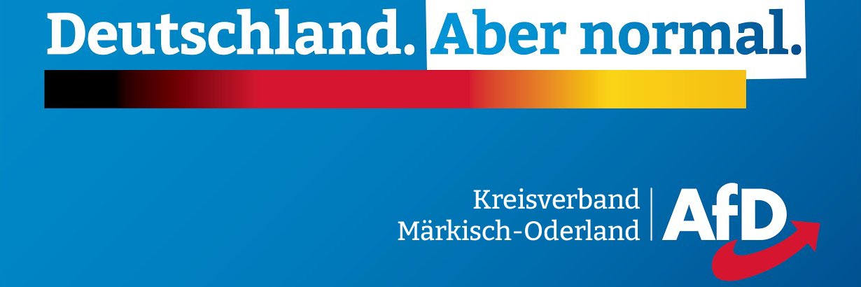AfD Kreisverband Märkisch-Oderland banner