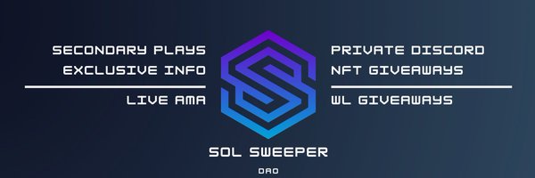 SolSweeperDAO Profile Banner