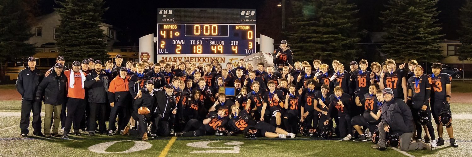 Rapids Football banner