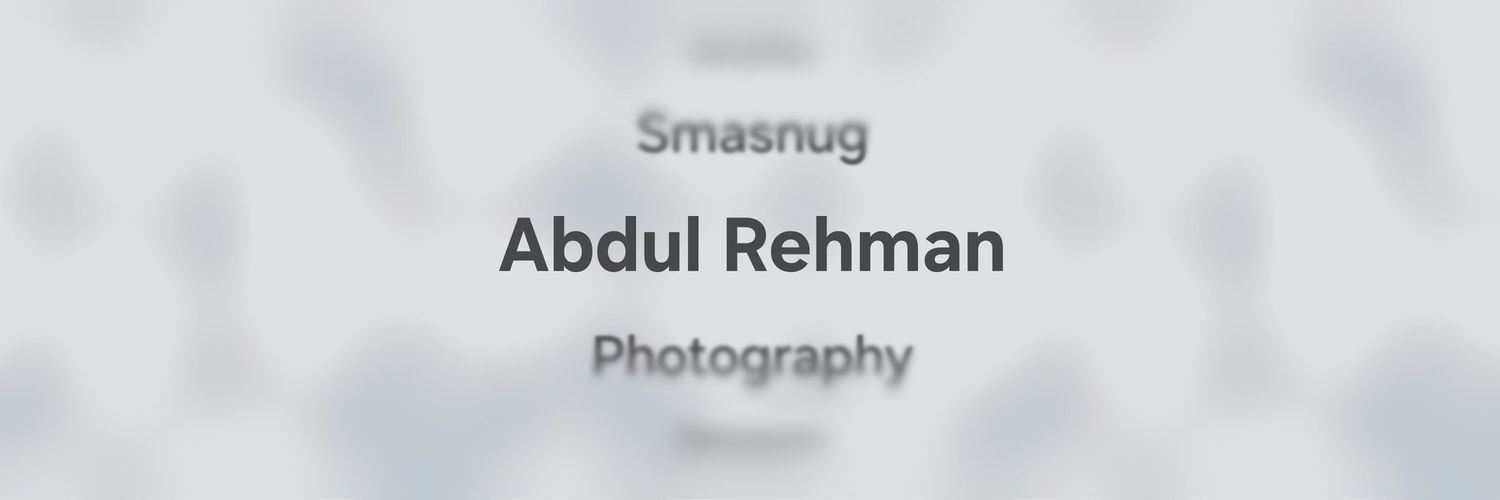 Abdul Rehman banner