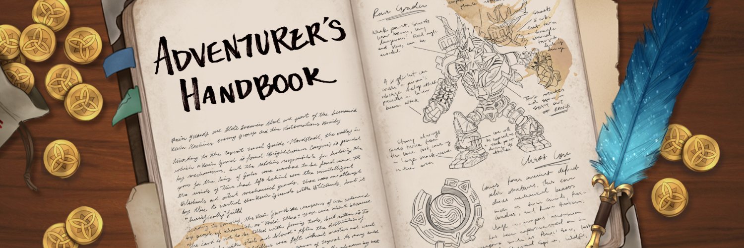 Adventurer's Handbook vol. 2 | Creation Profile Banner