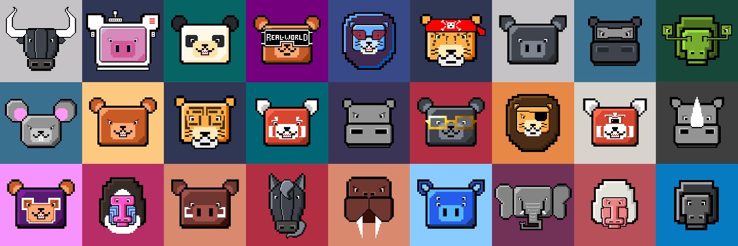 The Pixel Jungle NFT banner