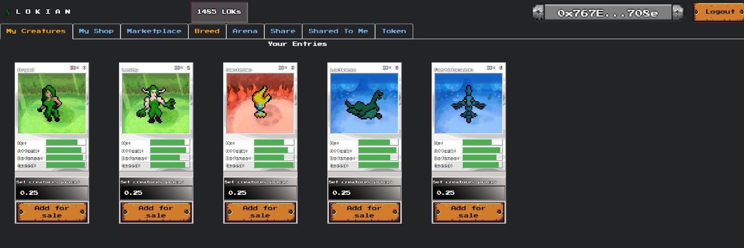 Lokian Monsters banner