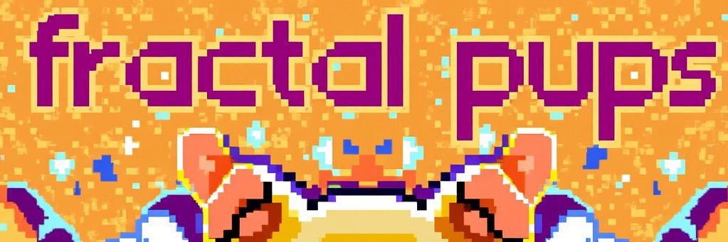 fractal pups🟧🐶 banner