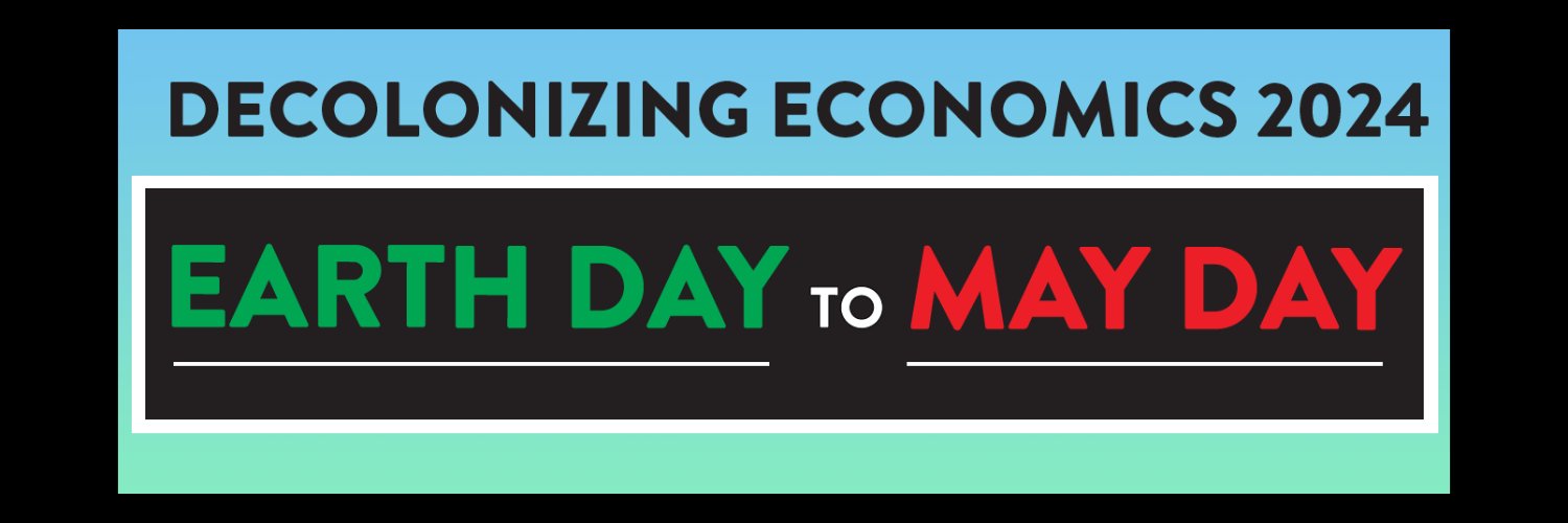 Decolonizing Economics Summit banner