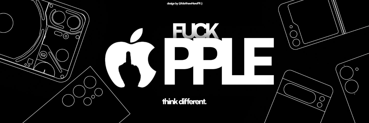 I Hate Apple's banner
