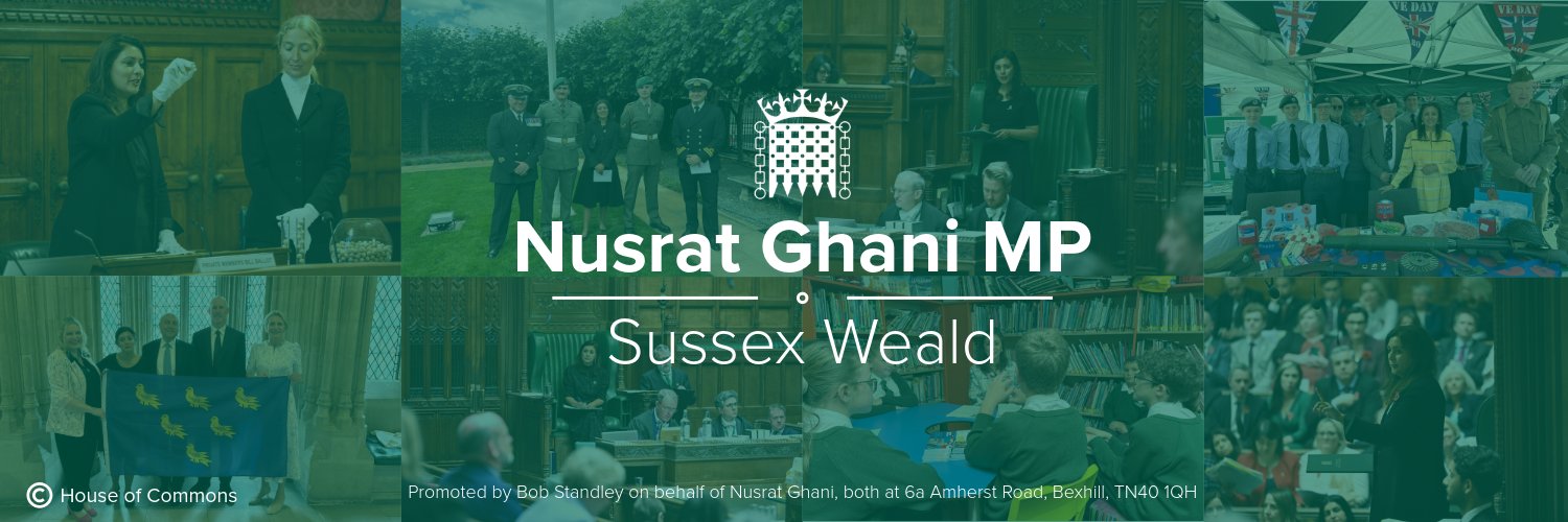 Nusrat Ghani MP banner