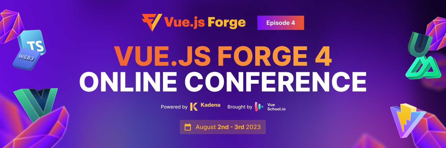 Vue.js Forge Profile Banner