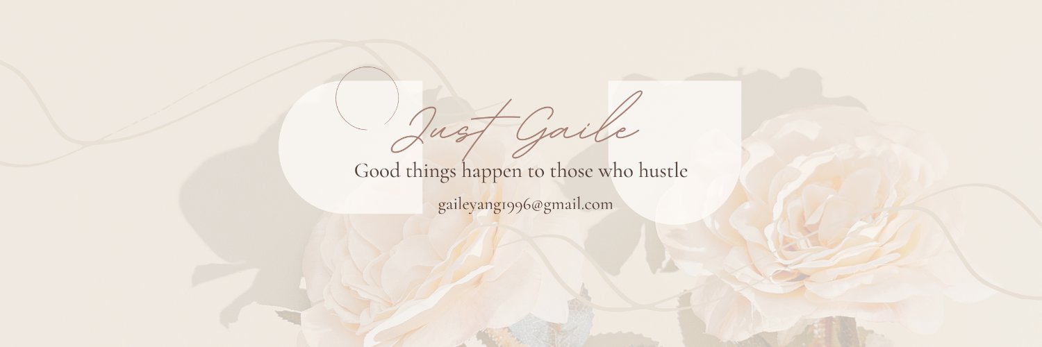GaileYang's profile banner image
