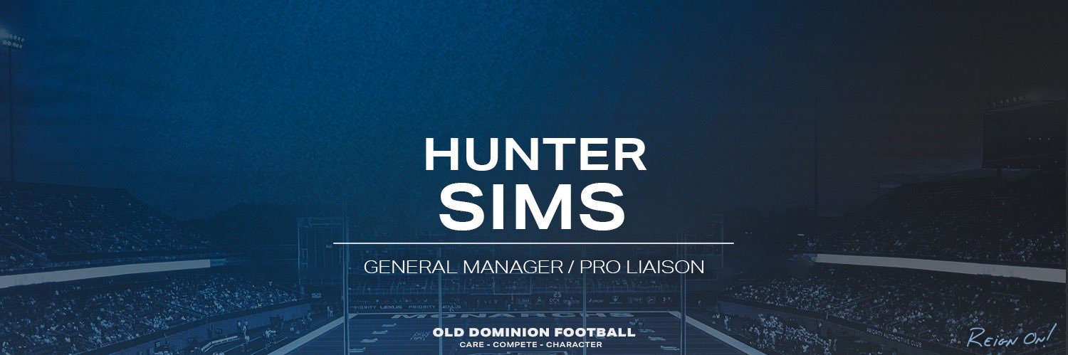 HUNTER SIMS banner