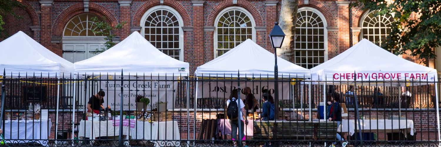 Farmers Market at Christ Church banner
