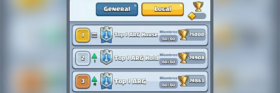 Top 1 ARG 🥇 banner