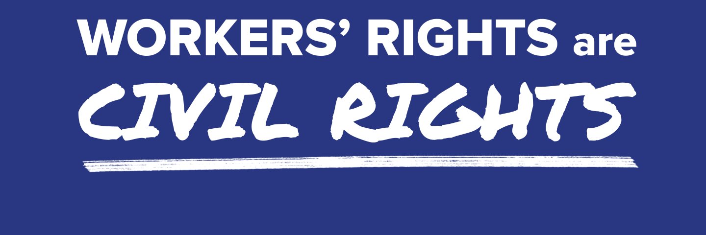 Leadership Conference Workers United banner