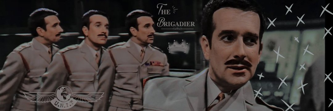 Brigadier Alistair Lethbridge-Stewart (parody) banner
