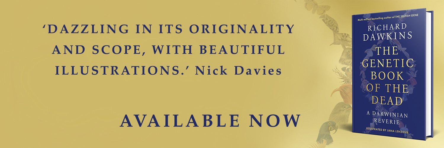 Richard Dawkins's banner