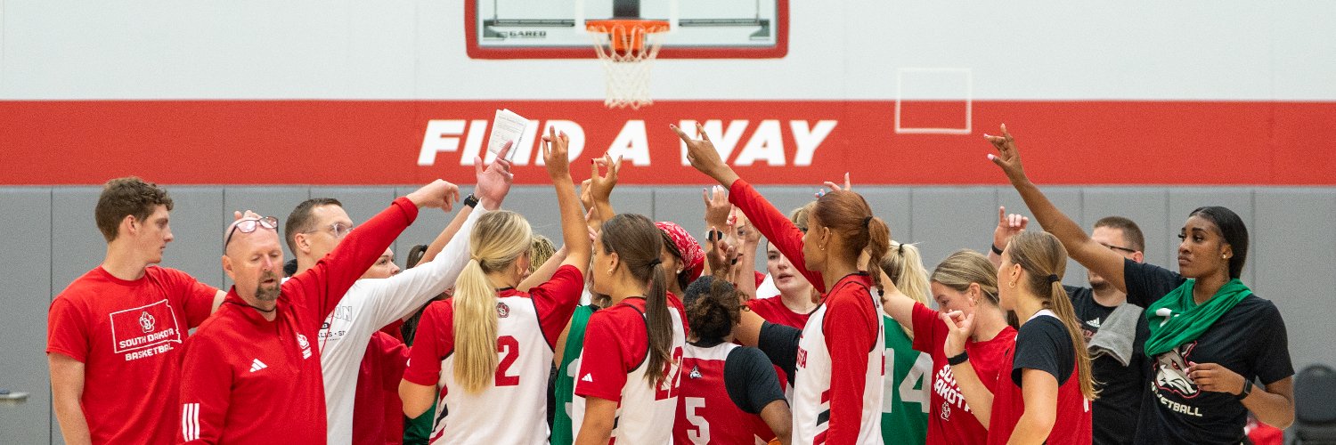 South Dakota Women’s Basketball's banner