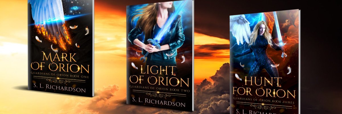 S. L. Richardson, Author 🖋☕️📚 banner