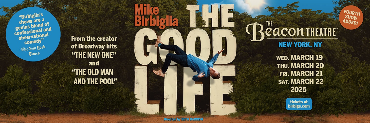 Mike Birbiglia's banner