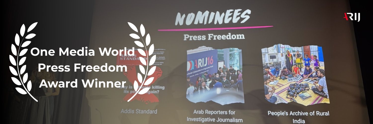 Arab Fact Checkers Network's banner
