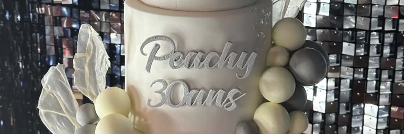 Peachy banner
