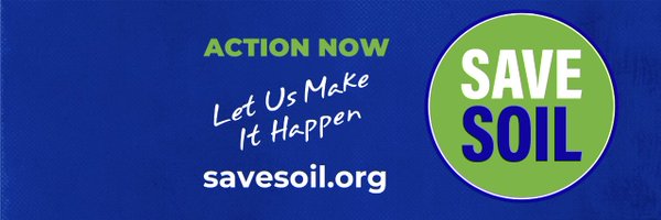 Sahil Jha #savesoil Profile Banner