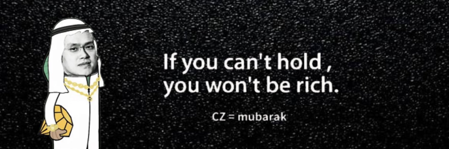 Mubarak's banner