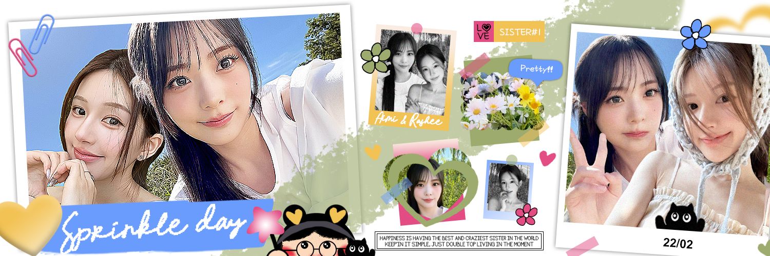 Rashee 🍀 & Aimi 🌼 banner